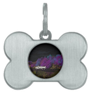 oscar leaves the party pet name tag