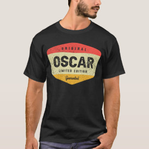 Oscar Personalised Name - Vintage Name Oscar T-Shirt