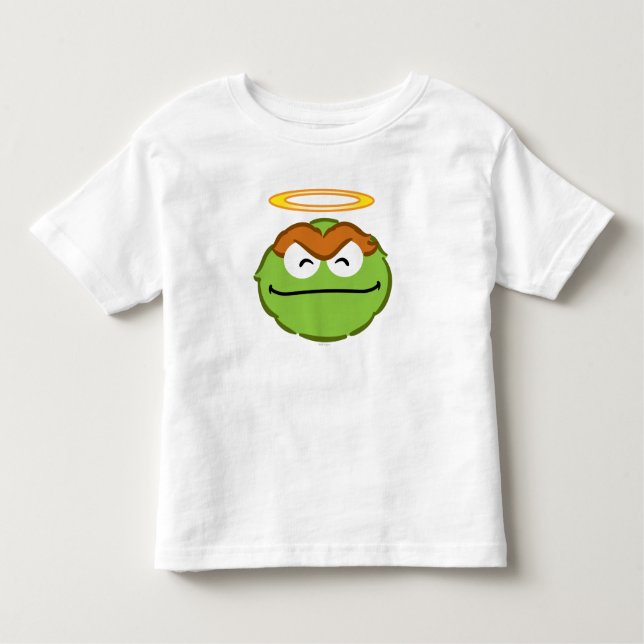 Oscar Smiling Face with Halo Toddler T-Shirt (Front)