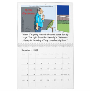 Oscar the Cartoon Parrot 2022 Calendar