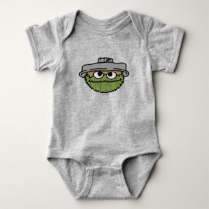 Oscar the Grouch   80's Throwback 2 Baby Bodysuit