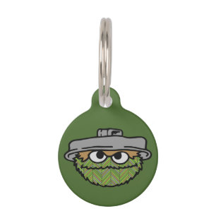 Oscar the Grouch 80's Throwback Pet Tag