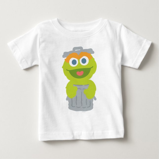 Oscar the Grouch Baby Baby T-Shirt (Front)