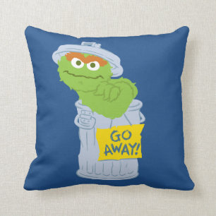 Oscar the Grouch Graphic Cushion