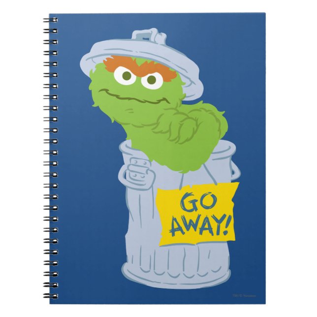 Oscar the Grouch Graphic Notebook (Front)