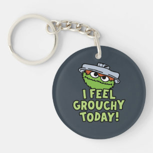 Oscar the Grouch   I Feel Grouchy Today! Key Ring