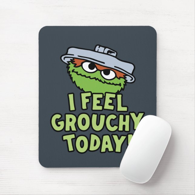 Oscar the Grouch | I Feel Grouchy Today! Mouse Pad (With Mouse)