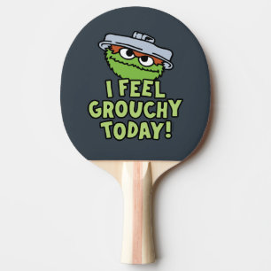 Oscar the Grouch   I Feel Grouchy Today! Ping Pong Paddle