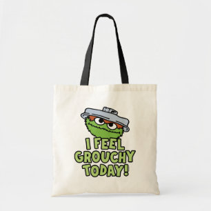 Oscar the Grouch I Feel Grouchy Today! Tote Bag