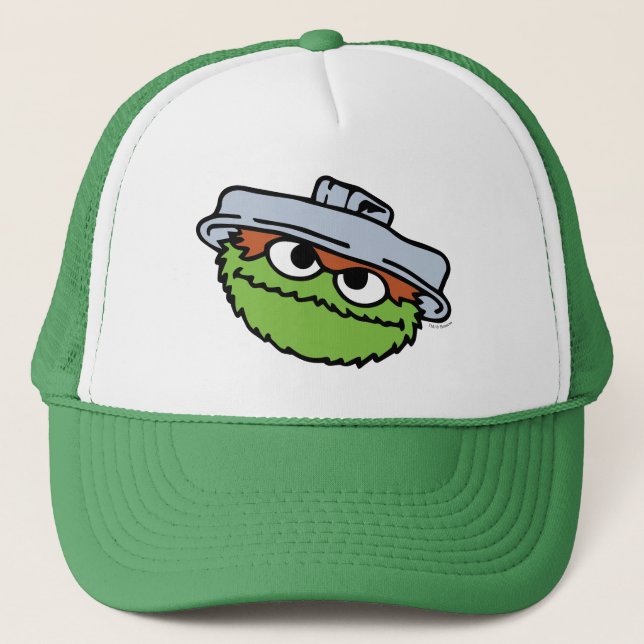Oscar the Grouch | I Feel Grouchy Today! Trucker Hat (Front)