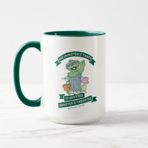 Oscar the Grouch   Monster Treasure Graphic Mug