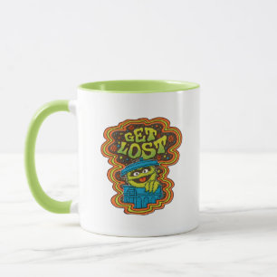 Oscar the Grouch   Psychedelic Mug