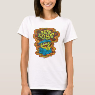 Oscar the Grouch Psychedelic T-Shirt