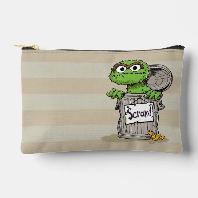 Oscar the Grouch Scram Accessory Pouch (Front)
