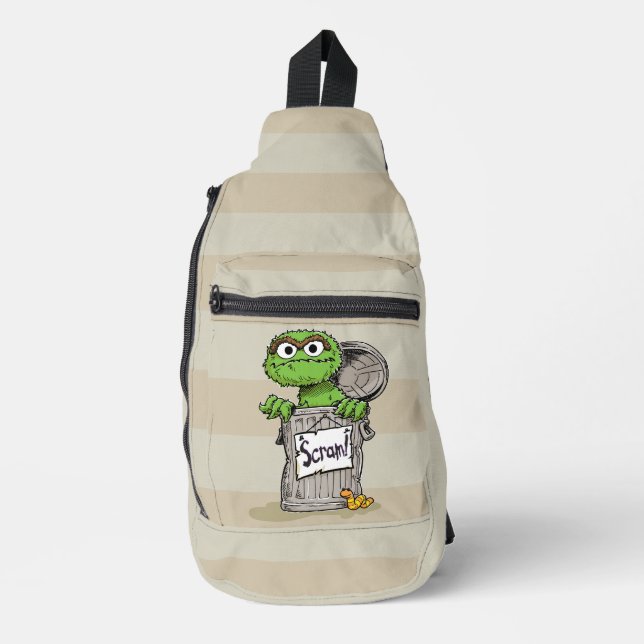 Oscar the Grouch Scram Sling Bag (Front)