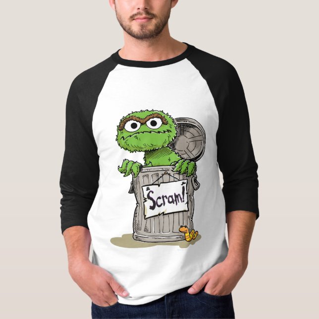 Oscar the Grouch Scram T-Shirt (Front)