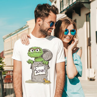 Oscar the Grouch Scram Tri-Blend Shirt