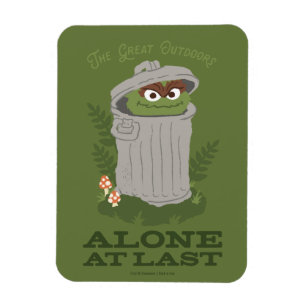 Oscar The Grouch   The Great Outdoors Magnet