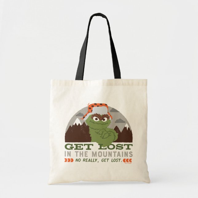 Oscar The Grouch | The Great Outdoors Tote Bag (Front)
