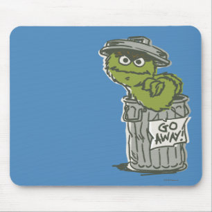 Oscar the Grouch Vintage 2 Mouse Pad