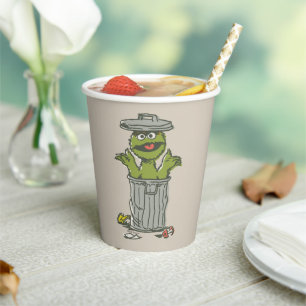 Oscar the Grouch Vintage Paper Cups