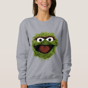 Oscar the Grouch Watercolor Trend Sweatshirt