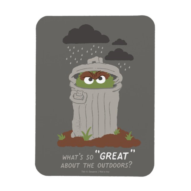Oscar The Grouch | What's So Great About The Outdo Magnet (Vertical)
