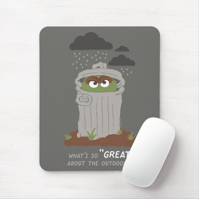 Oscar The Grouch | What's So Great About The Outdo Mouse Pad (With Mouse)