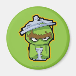Oscar the Grouch Zombie Magnet