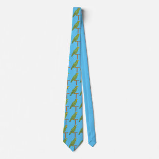Oscar tie blue background