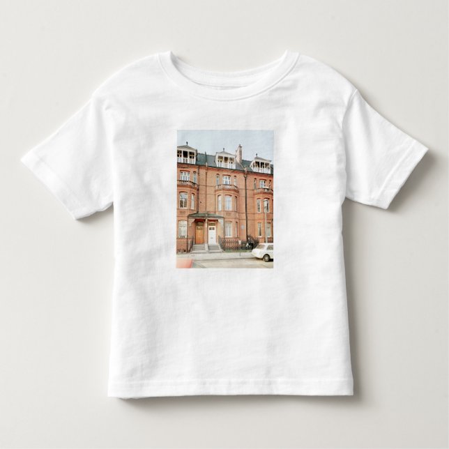 Oscar Wilde's house in Tite Street, Chelsea Toddler T-Shirt (Front)