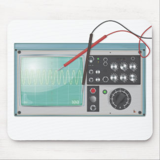 oscilloscope mouse pad