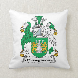 O'Shaughnessy Family Crest Cushion