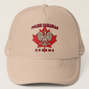 Oshawa Polish Canadian Leaf Trucker Hat