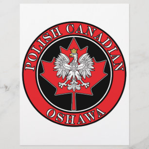 Oshawa Polish Round Canadian Leaf Flyer