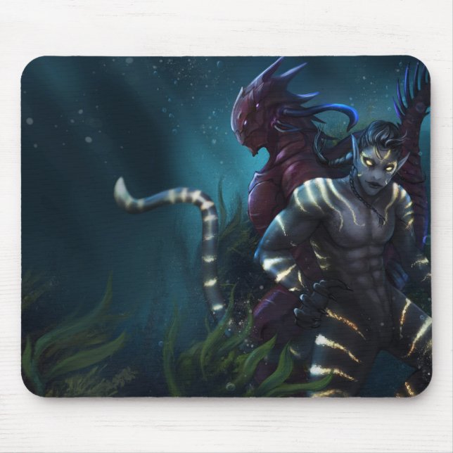 Oshen and Zar Mouspad Mouse Pad (Front)
