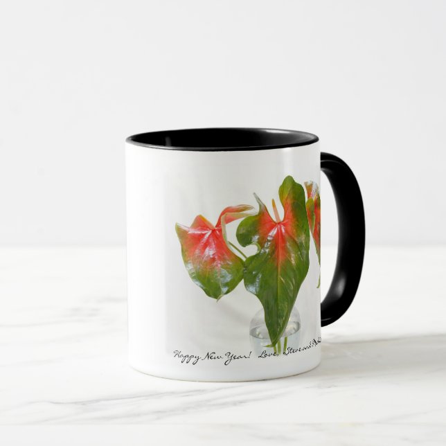 Oshiro Obake Anthurium Coffee Mug (Front Right)