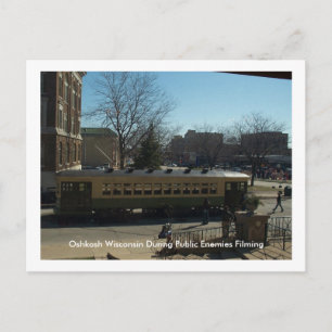 Oshkosh Wisconsin During Public Enemies Postcard