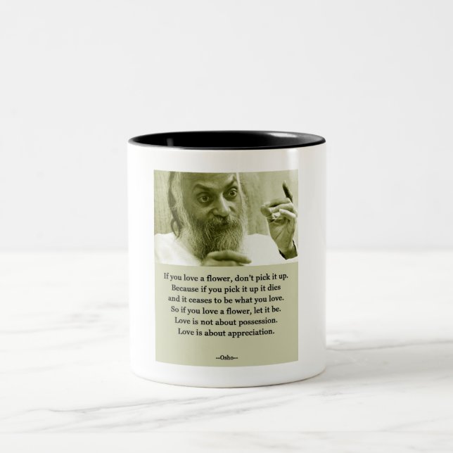 Osho Two-Tone Coffee Mug (Center)