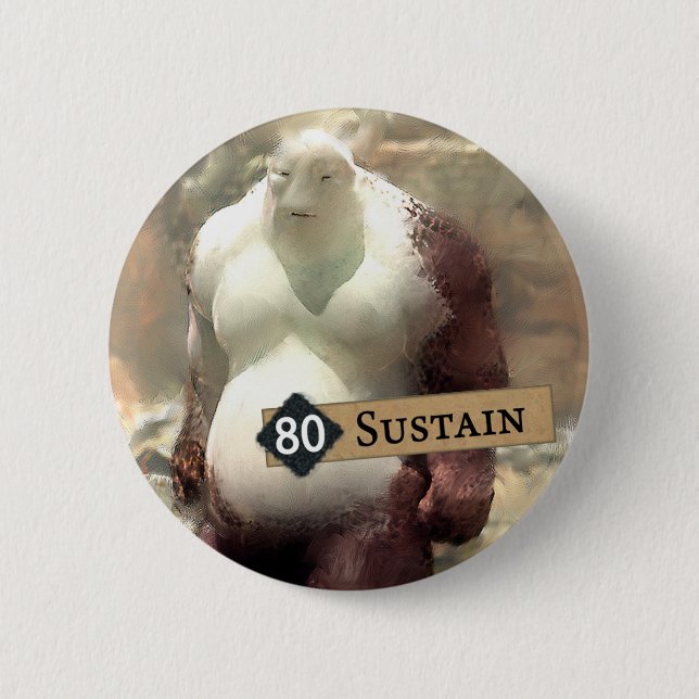 Oshooga 6 Cm Round Badge (Front)