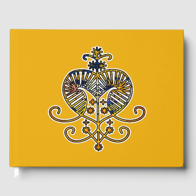 Oshun Goddess Veve Sigil Guest Book (Front)