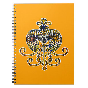 Oshun Goddess Veve Sigil Notebook