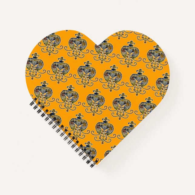 Oshun Goddess Veve Sigil Notebook (Front)