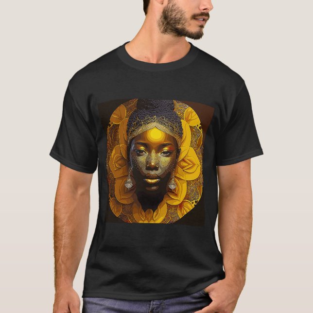 Oshun of the Sunflowers T-Shirt (Front)