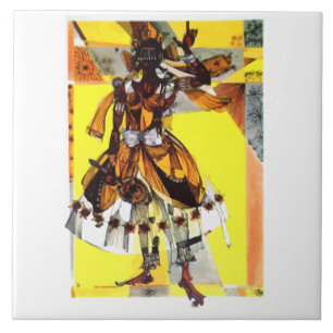 Oshun orisha ceramic tile
