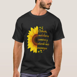Oshun Orishas Goddess Oxum Ifa Yoruba Religion Gif T-Shirt