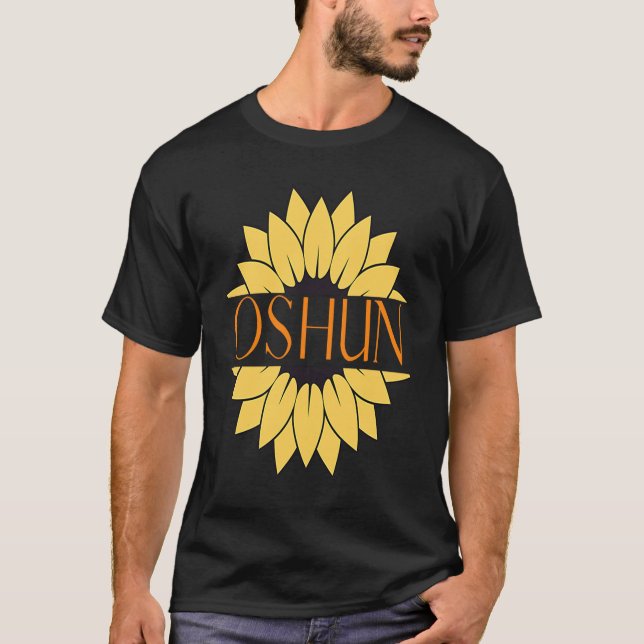 Oshun Soul  Goddess of Divinity Femininity And Lov T-Shirt (Front)