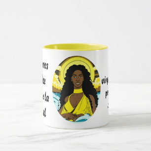 Oshun virgen morena de la Caridad Mug