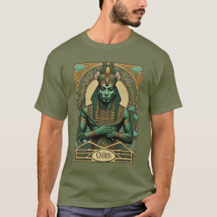 Osiris, Pharaoh-God and Divine Master of the Dead T-Shirt