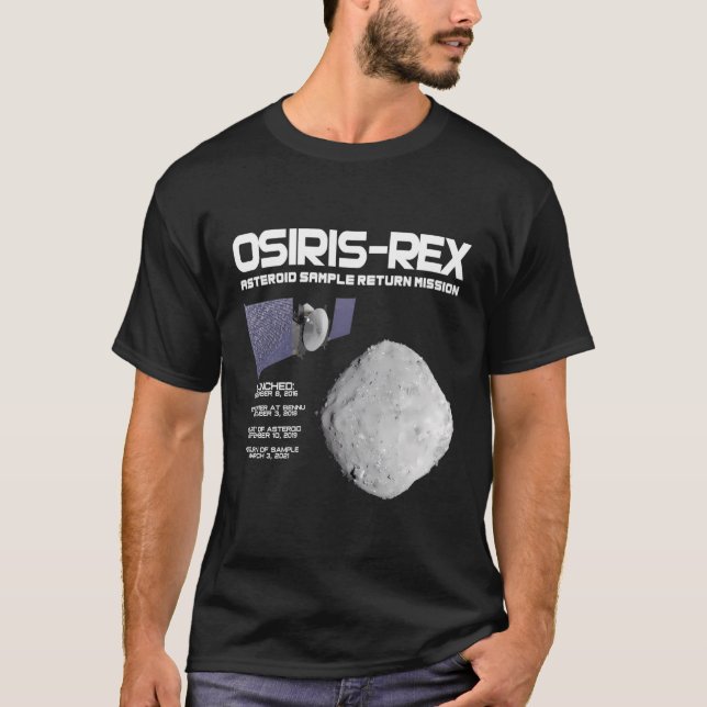 Osiris Rex Mission To Bennu Asteroid T-Shirt (Front)